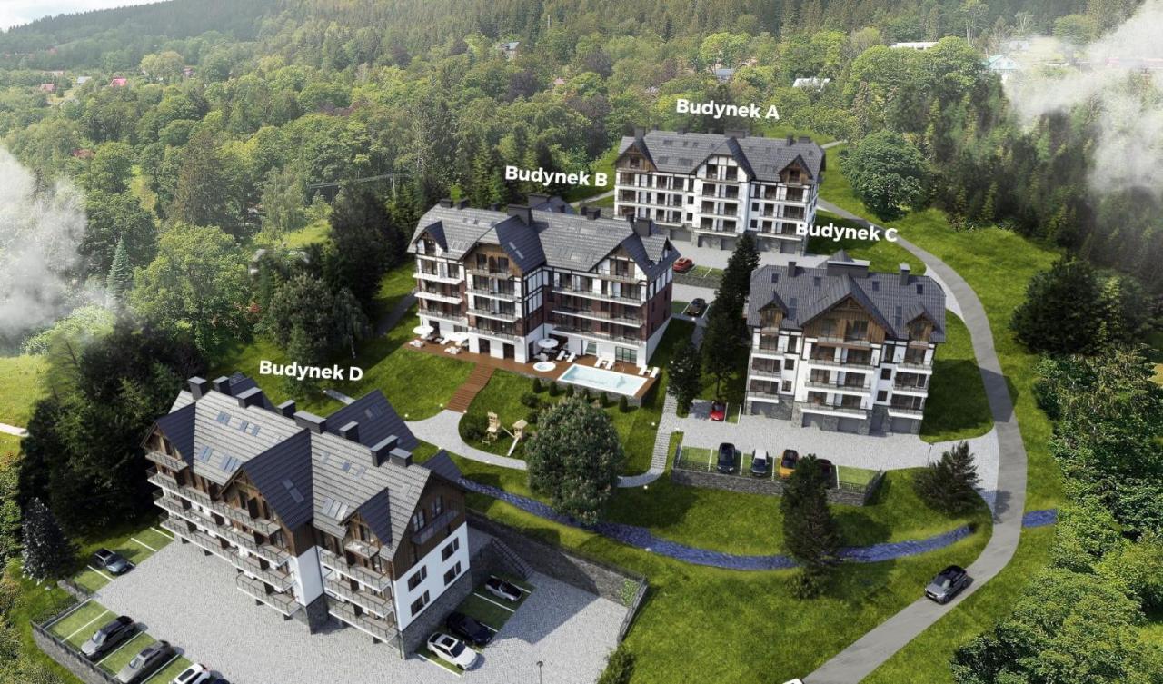 Green Park Resort C15- Z Dostepem Do Basenu, Sauny, Jacuzzi, Silowni Szklarska Poręba Buitenkant foto